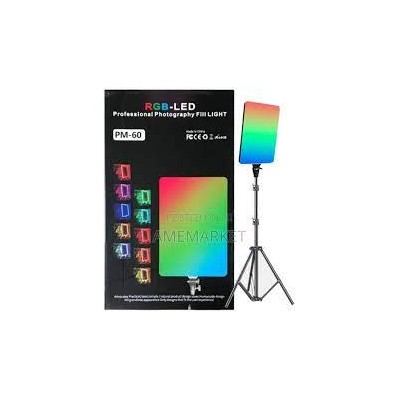 Rgb Photography Fill Light Led Dimmable Avec Réglage Couleur Modèle PM-60 Rgb Photography Fill Light Led Dimmable Avec Réglage Couleur Modèle PM-60