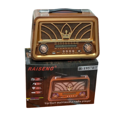Haut-Parleur Portable Radio FM Meier R-1957BT