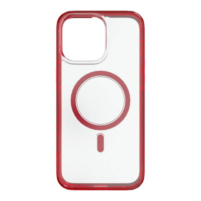 Coque Hybride TPU + PC avec Contour Orange pour iPhone 11 / 12 / 13 / 14 / 15 / 16 Pro Max