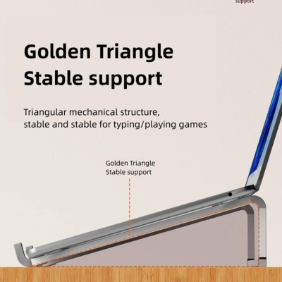 Support En Alliage D'Aluminium Ultra Léger Pliable Pour Ordinateur Portable MacBook Air Pro