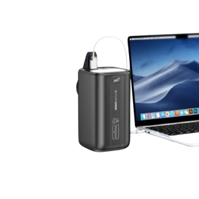 Batterie Externe 80000mah À Charge Rapide 22.5w Avec Indicateur Led  Pc1057