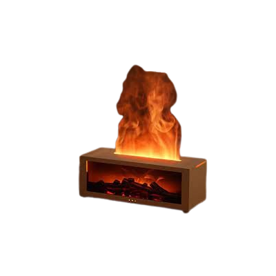 Humidificateur De Cheminée 3D Élégant Humidificateur De Cheminée 3D Élégant