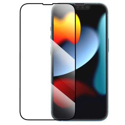 Film En Verre Trempé Superglass 3D Anti-Espion Et Anti-Statique Pour iPhone 13 Pro Max 14 Plus