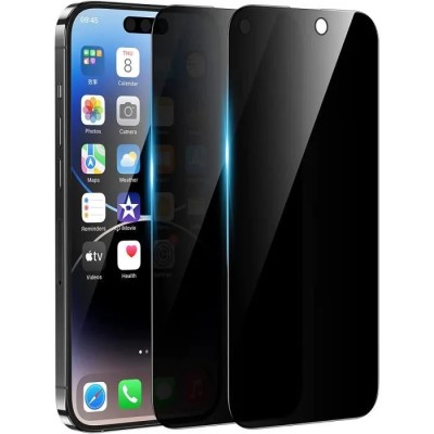 Film En Verre Trempé Superglass 3D Anti-Espion Et Anti-Statique Pour iPhone 14 Pro Film En Verre Trempé Superglass 3D Anti-Espion Et Anti-Statique Pour iPhone 14 Pro