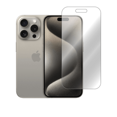 Film En Verre Trempé Superglass 3D Anti-Espion Et Anti-Statique Pour iPhone 15 Pro Film En Verre Trempé Superglass 3D Anti-Espion Et Anti-Statique Pour iPhone 15 Pro