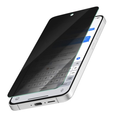 Film En Verre Trempé Superglass 3D Anti-Espion Et Anti-Statique Pour Samsung S24 FE