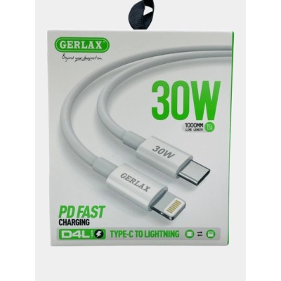 Câble Gerlax Original 30W Type-C Vers Type-C