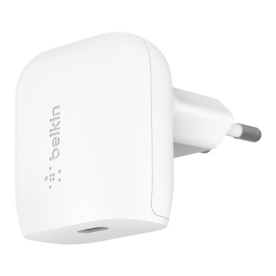 Adaptateur Secteur Usb‑C 20 W Charge Rapide Pour Smartphone Et Tablette Belkin