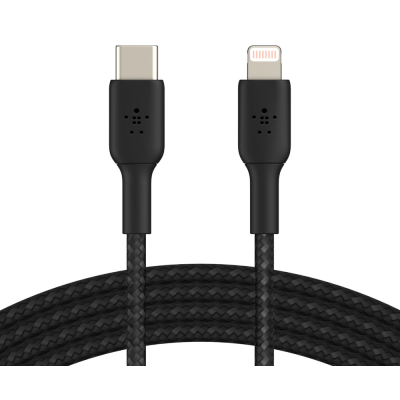 Câble De Charge Usb‑C Vers Lightning 1M – Certifié MFi Pour IPhone Et IPad Belkin Câble De Charge Usb‑C Vers Lightning 1M – Certifié MFi Pour IPhone Et IPad Belkin