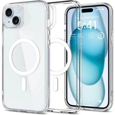 Coque Pour iPhone 14 Plus MagSafe Magnetique Clear Transparent