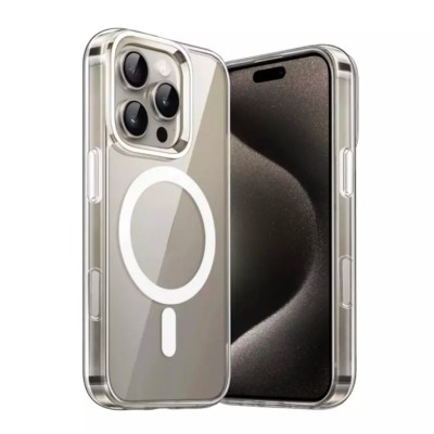 Coque Pour IPhone 16 Pro MagSafe Magnetique Clear Transparent
