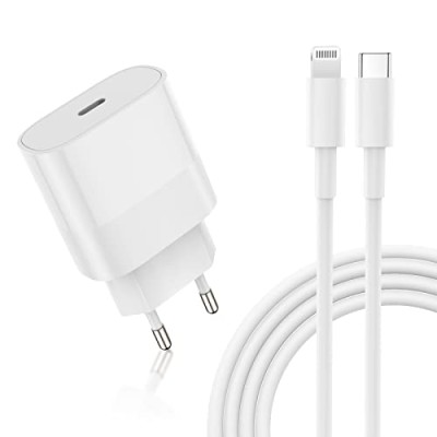Kit Chargeur Rapide GERLAX GA-10F 18W avec Câble Lightning