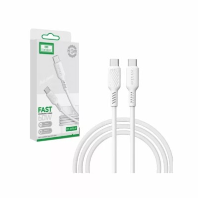 Câble De Charge Rapide Earldom Type-C Vers Type-C 60W EC-171C-C