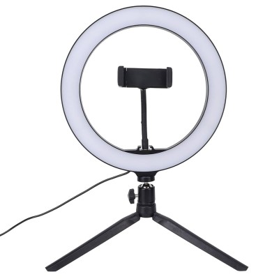 Anneau Lumineux LED 26 cm Avec Trépied Pour Smartphone