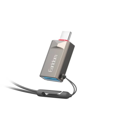 Convertisseur Earldom ET-OT88C USB 3.0 Vers Type-C OTG – Gris