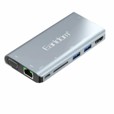 Hub Usb-C 8-En-1 Earldom W29