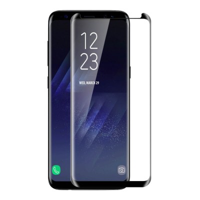 Caisles Verre Trempé 5D Noir – Samsung S8 Plus Caisles Verre Trempé 5D Noir – Samsung S8 Plus