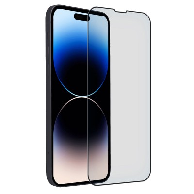 Caisles Verre Trempé 5D Noir – iPhone 14 Pro Caisles Verre Trempé 5D Noir – iPhone 14 Pro