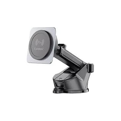 ET-Support Auto Magnétique Avec Ventouse Et Charge Sans Fil 15W Earldom ET-Support Auto Magnétique Avec Ventouse Et Charge Sans Fil 15W Earldom