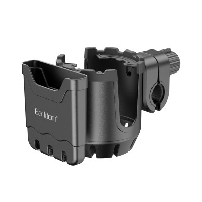 Support de téléphone et porte-bouteille ajustable 2 en 1 pour moto Earldom ET-EH293