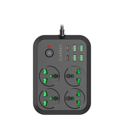 Chargeur Mural Universel Avec Double Port Usb Et Prise Eu Plug 3000w Earldom Es-Sc25