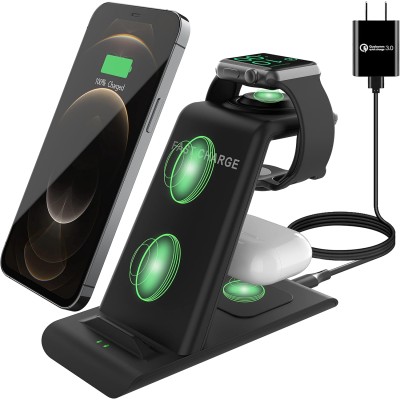 Chargeur Sans Fil 15W Avec Support Universe Earldom Et-Wc50 Chargeur Sans Fil 15W Avec Support Universe Earldom Et-Wc50