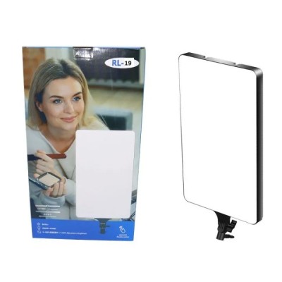 Rl19 Led Video Panel Light With Tripod Stand And Remote
