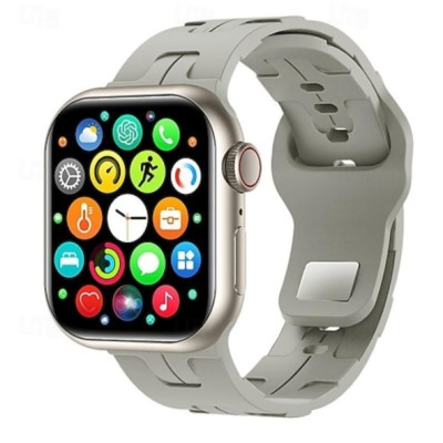 Montre Connectée HK9 Mini AMOLED – S9 Mini 41mm – Argent (Silver) Montre Connectée HK9 Mini AMOLED – S9 Mini 41mm – Argent (Silver)