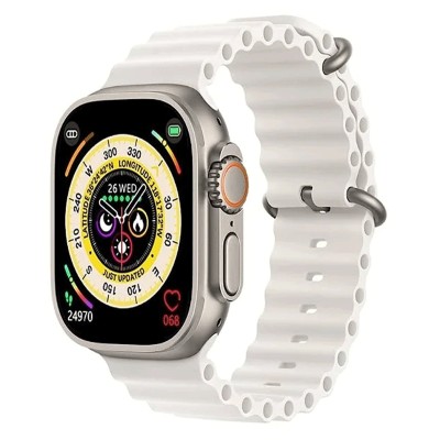 Montre Connectée HK10 Pro Max – S10 46mm – Silver (Argent)