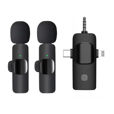 Kit Microphones Sans Fil K15 Duo (2 micros + 1 récepteur) Kit Microphones Sans Fil K15 Duo (2 micros + 1 récepteur)
