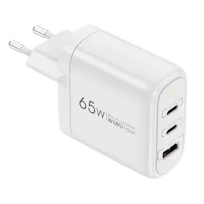 Chargeur Rapide WiWU Ark 65W QC+PD GaN Wi-U024 EU Chargeur Rapide WiWU Ark 65W QC+PD GaN Wi-U024 EU