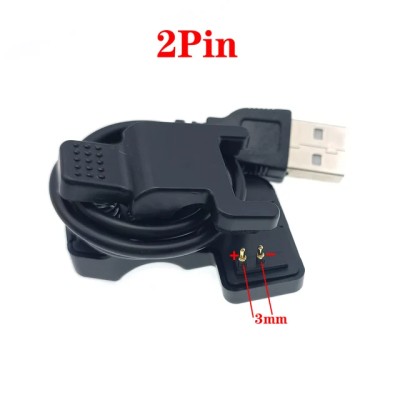 Câble Usb2.0 À 2 Broches Pour Montre Intelligente Universel Connecteur Clip 2P Câble Usb2.0 À 2 Broches Pour Montre Intelligente Universel Connecteur Clip 2P