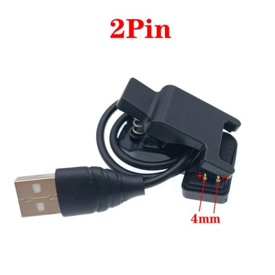 Câble Usb2.0 À 2 Broches Pour Montre Intelligente Universel Connecteur Clip 2P 4Mm Câble Usb2.0 À 2 Broches Pour Montre Intelligente Universel Connecteur Clip 2P 4Mm