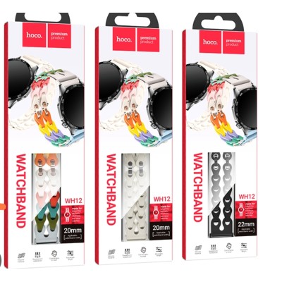 WH12 Flexible Serie Fashion Hollow Silicone Strap – 22mm WH12 Flexible Serie Fashion Hollow Silicone Strap – 22mm