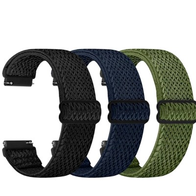 WH03 Jane Eyre Series Sliding Buckle Ultra Thin Nylon Watchband – 20mm