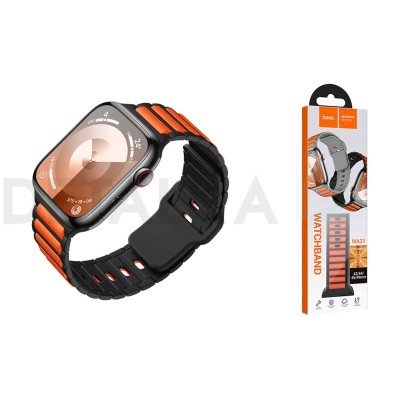WA31 Flexible Series Two-Color Silicone Strap – 38/40/41mm