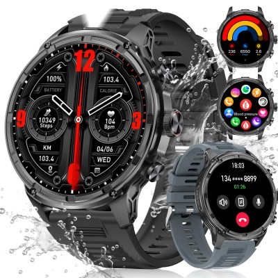 Montre Connectée HainoTeko RW-60 Max Etanche Avec Appels Bluetooth Montre Connectée HainoTeko RW-60 Max Etanche Avec Appels Bluetooth
