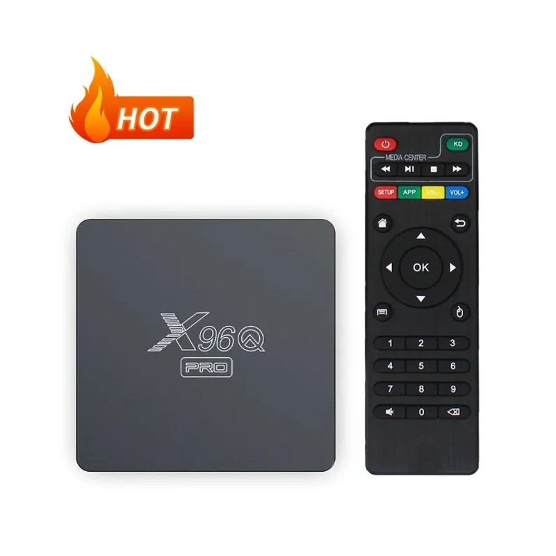 BOX TV ANDROID 11 X96Q Pro 4-64 Go
