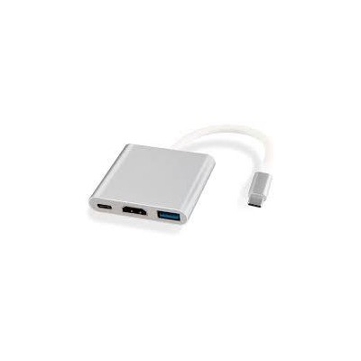 Adaptateur USB-C vers HDMI 3-en-1 4K avec USB 3.0 et Power Delivery