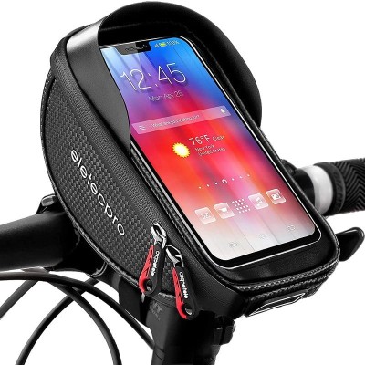 Sacoche de Vélo Étanche avec Support Téléphone Earldom S8