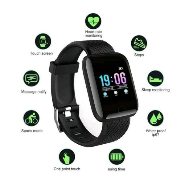 Montre connectée smart band D13 Pour homme et femme