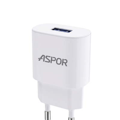 Chargeur iPhone Lightning 2.4A Blanc