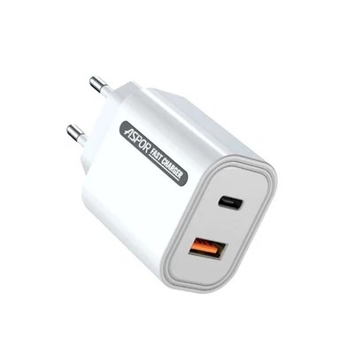 Chargeur 33W Type-C vers Lightning Blanc