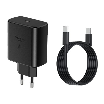 Chargeur 25W Type-C vers Lightning Noir