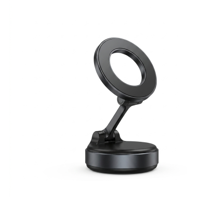 Support Téléphone Magnétique Bureau Noir