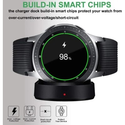 Chargeur Sans Fil Pour Samsung Galaxy Watch 7/6/5 5Pro 4/3 Active 2, câble USB Type C PD