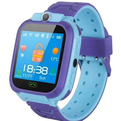 Montre Connectée Enfant Nabi Bleu Et Violet