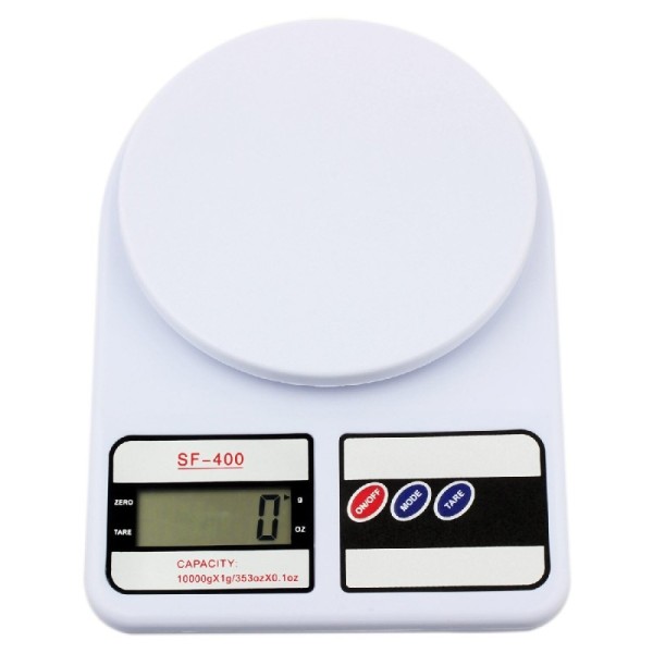 Electronic Balance De Cuisine Electronique SF-400 - Blanc - 5 kg