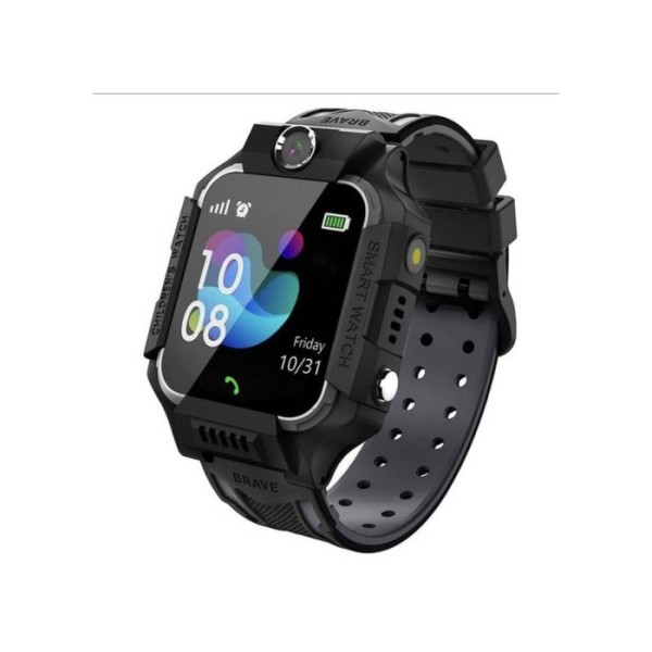 Smart2030 Smart Watch For Kids - Call - SOS - Alarm - Camera - GPS - Noir